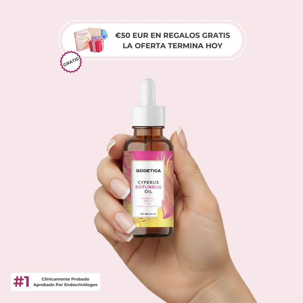 Aceite Godetica™ - Menos Vello, Más Suavidad